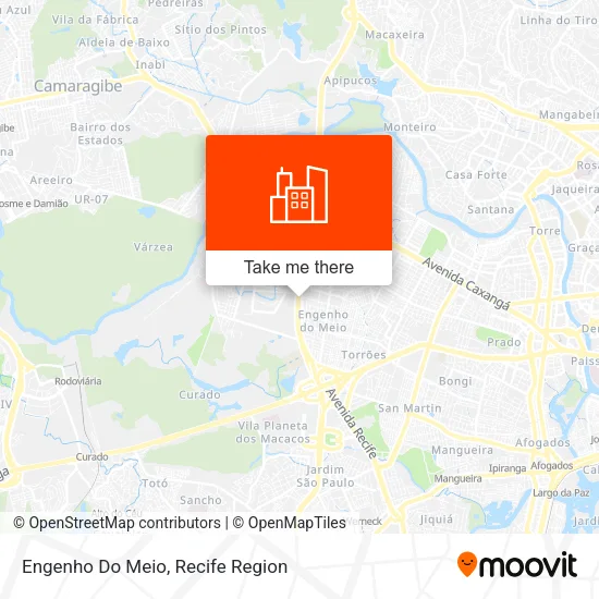 Engenho Do Meio map