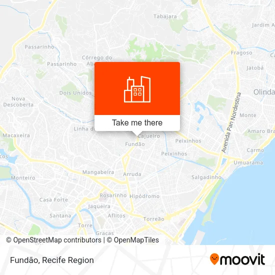 Fundão map