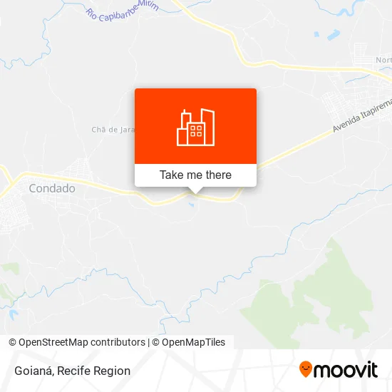 Goianá map