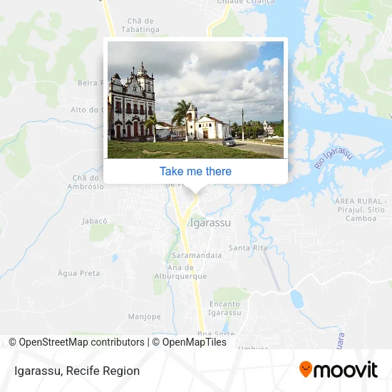 Igarassu map