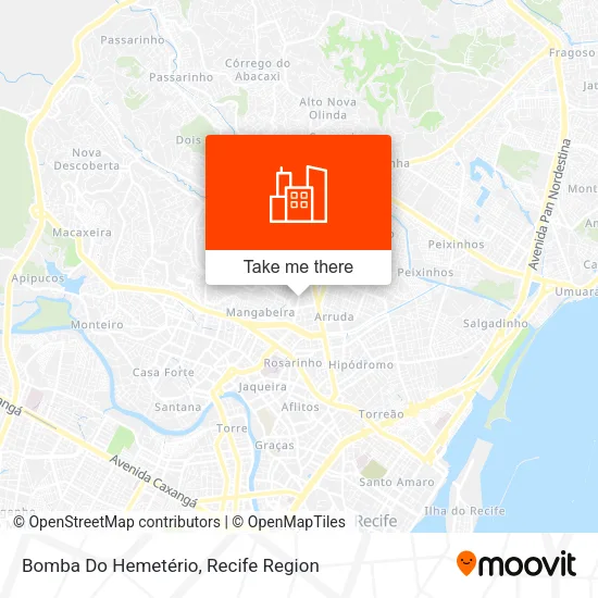 Bomba Do Hemetério map