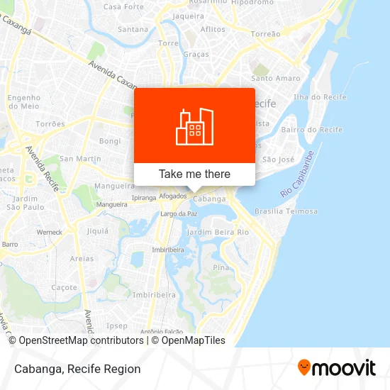 Cabanga map