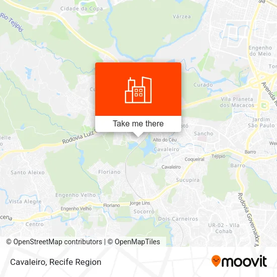 Cavaleiro map