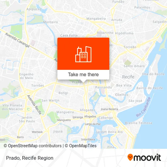 Prado map