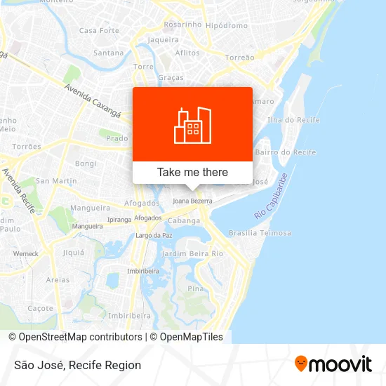 São José map