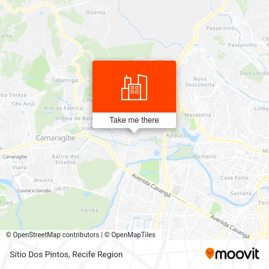 Sítio Dos Pintos map