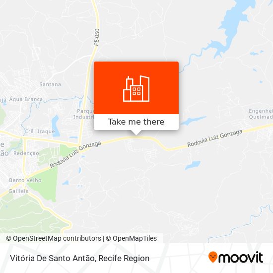 Vitória De Santo Antão map