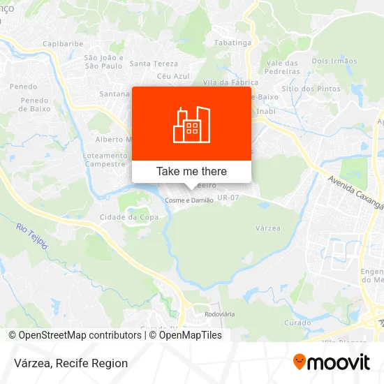 Várzea map