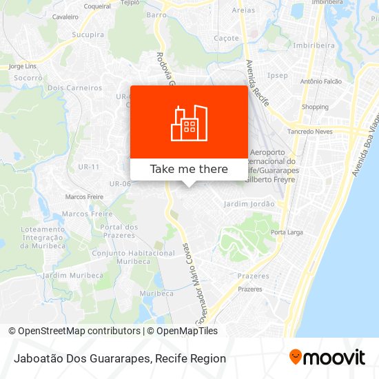 Jaboatão Dos Guararapes map