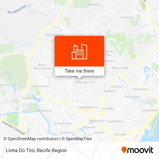 Linha Do Tiro map