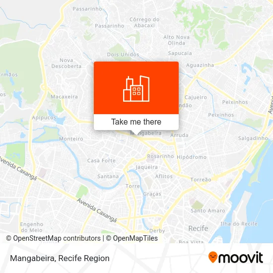 Mangabeira map