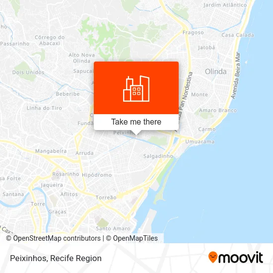 Peixinhos map