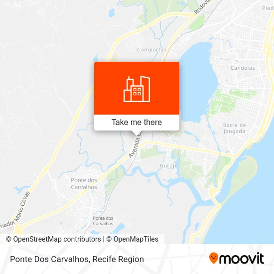 Ponte Dos Carvalhos map