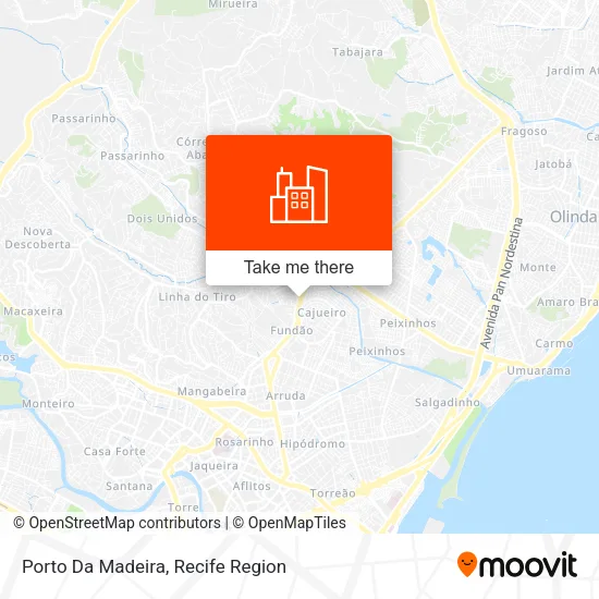Porto Da Madeira map