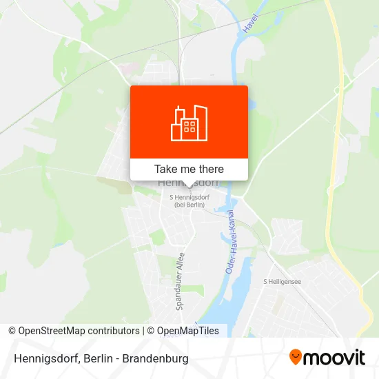 Карта Hennigsdorf