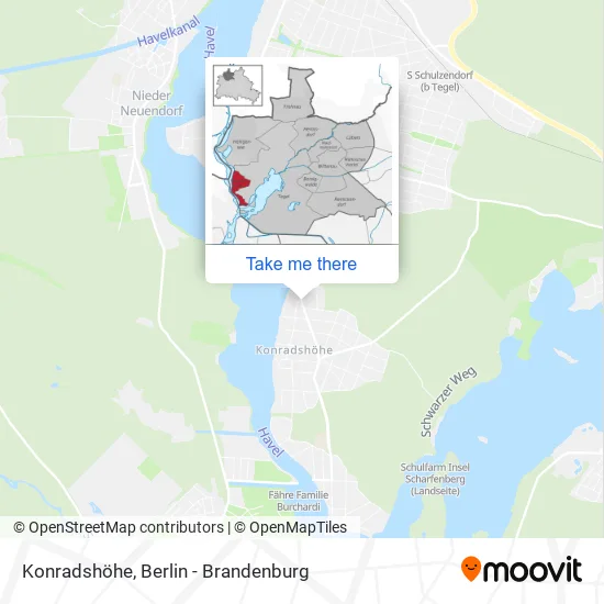Карта Konradshöhe