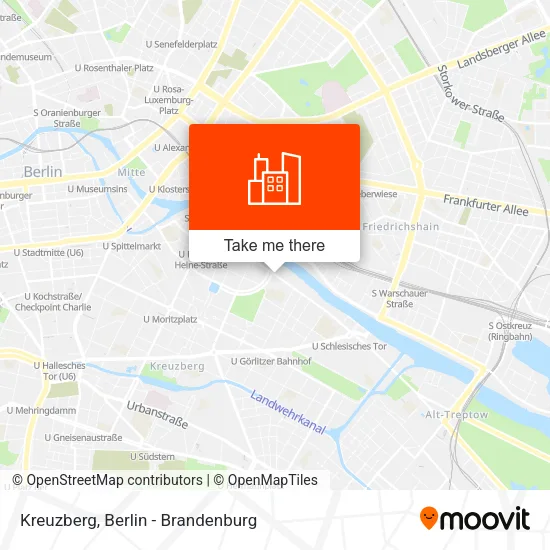 Карта Kreuzberg