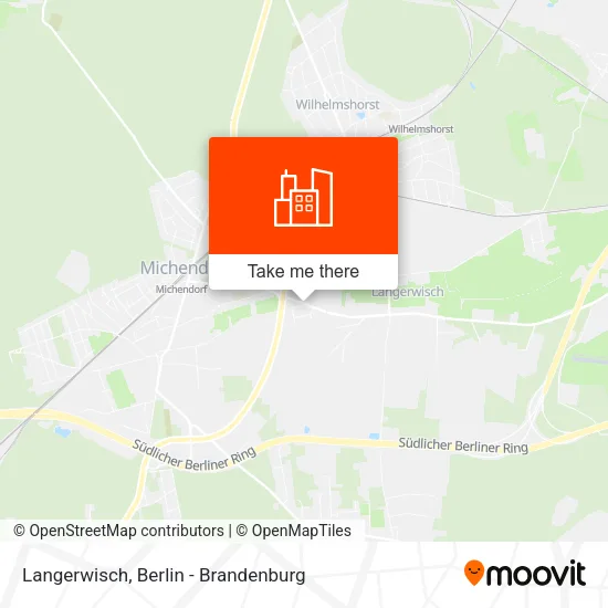 Карта Langerwisch