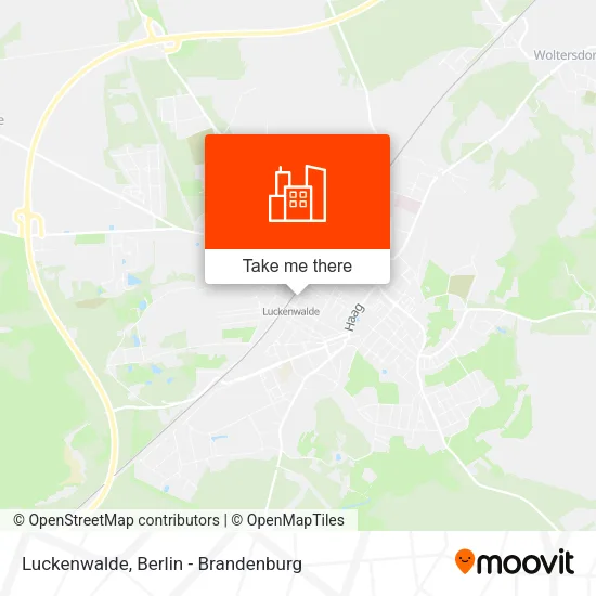 Карта Luckenwalde