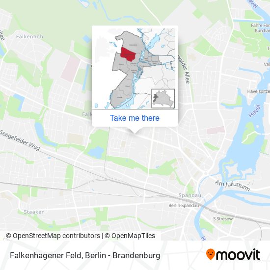 Falkenhagener Feld map