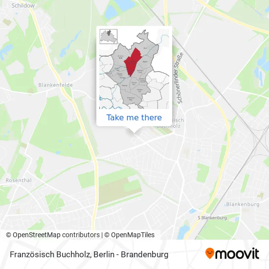 Карта Französisch Buchholz