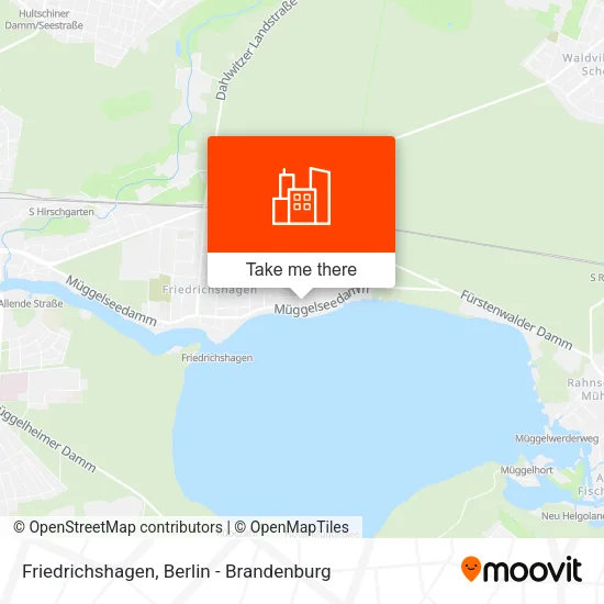 Карта Friedrichshagen