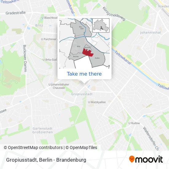 Gropiusstadt map
