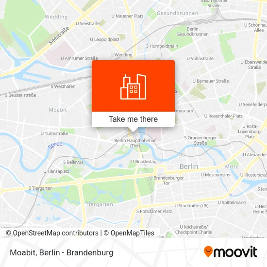 Карта Moabit