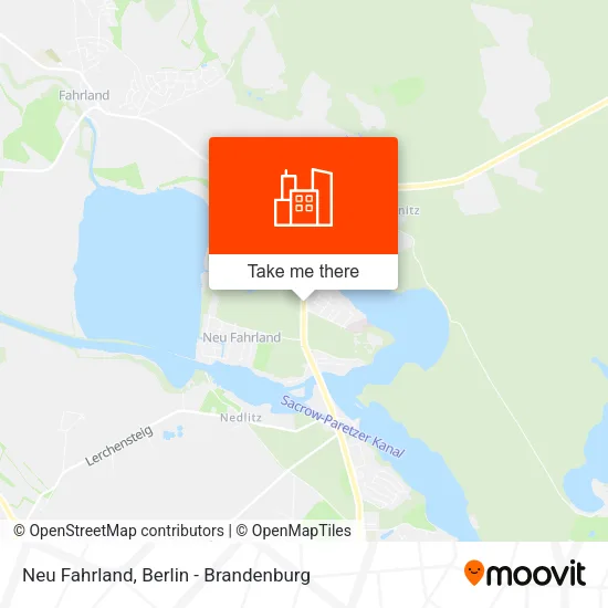 Карта Neu Fahrland