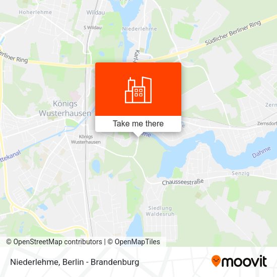 Niederlehme map