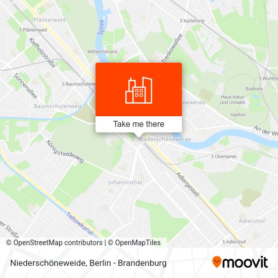 Niederschöneweide map