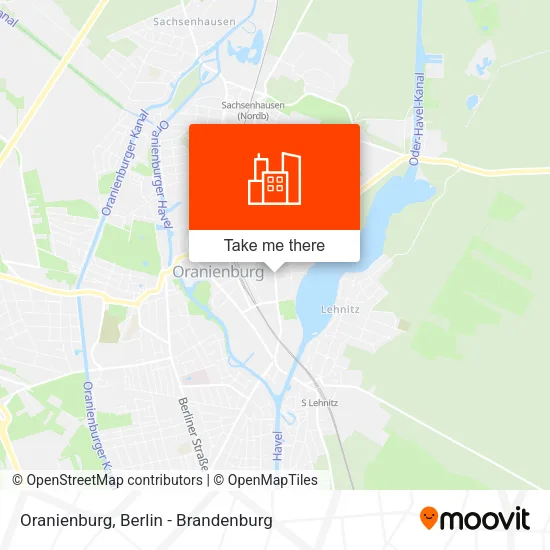 Карта Oranienburg