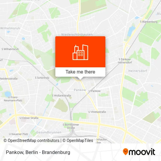 Карта Pankow