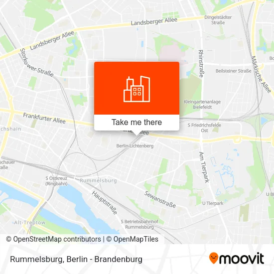 Карта Rummelsburg
