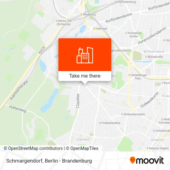 Карта Schmargendorf