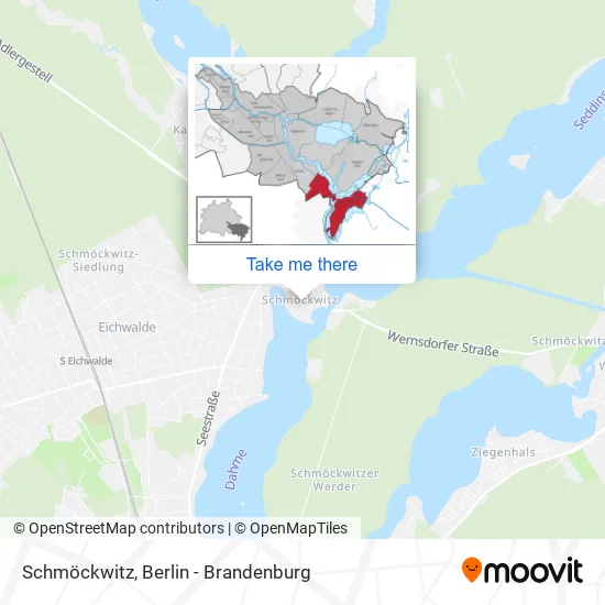 Карта Schmöckwitz