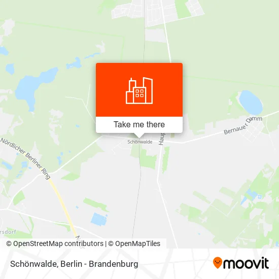 Карта Schönwalde