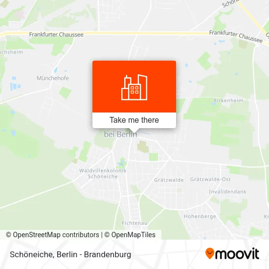Карта Schöneiche