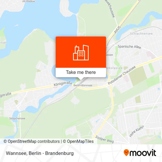Карта Wannsee