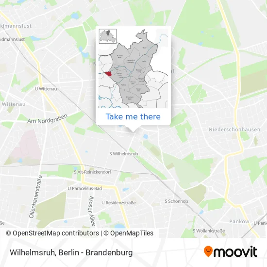 Карта Wilhelmsruh