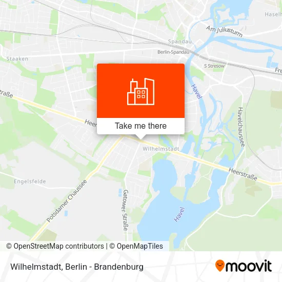 Карта Wilhelmstadt