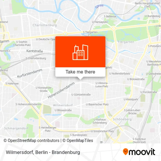 Карта Wilmersdorf