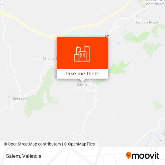 Salem map