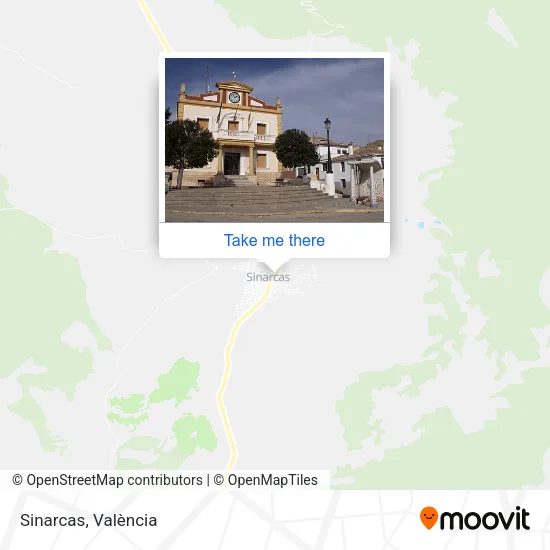 Sinarcas map