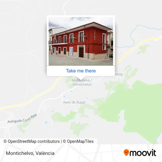 Montichelvo map