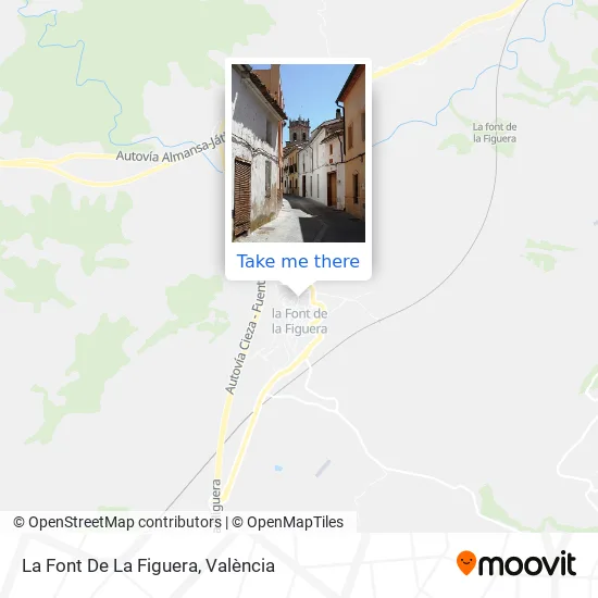 La Font De La Figuera map
