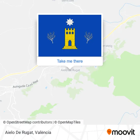 Aielo De Rugat map
