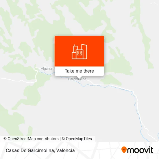 Casas De Garcimolina map