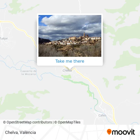 Chelva map