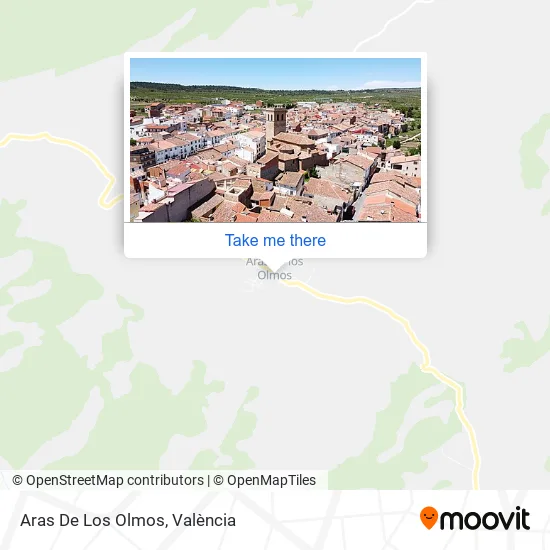 Aras De Los Olmos map